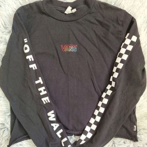 Vans Long Sleeve Crop Top
